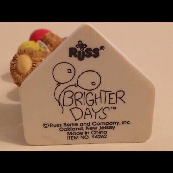 Brighter Days Bear in Baseball Uniform Figurine - Picture 7 of 12